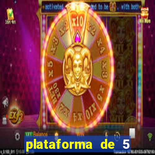 plataforma de 5 reais jogo do tigre